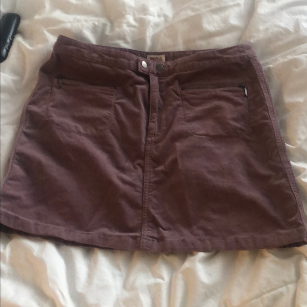 Mossimo velvet skirt
